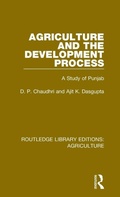 Cover: Agriculture and the Development Process - Routledge