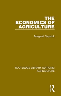 Abbildung von: The Economics of Agriculture - Routledge