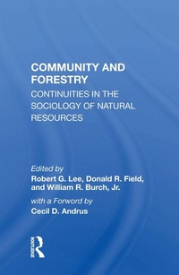 Enlarge image Cover: Community And Forestry - Routledge