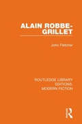 Cover: Alain Robbe-Grillet - Routledge