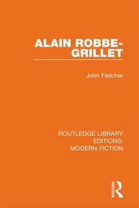 Enlarge image Cover: Alain Robbe-Grillet - Routledge
