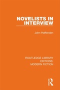 Cover: Novelists in Interview - Routledge