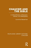 Cover: Chaucer and the Bible - Routledge