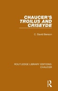 Cover: Chaucer's Troilus and Criseyde - Routledge