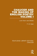 Cover: Chaucer and the Making of English Poetry, Volume 1 - Routledge