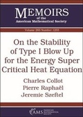 Cover: On the Stability of Type I Blow Up for the Energy Super Critical Heat Equation - American Mathematical Society