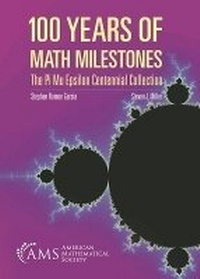 Enlarge image Cover: 100 Years of Math Milestones - American Mathematical Society