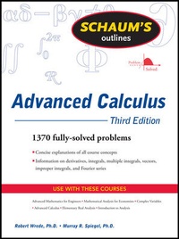 Enlarge image Cover: Schaum's Outline of Advanced Calculus, Third Edition - McGraw-Hill Education