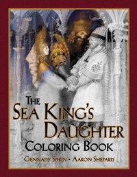 Enlarge image Cover: The Sea King's Daughter Coloring Book - Skyhook Press