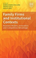 Cover: Family Firms and Institutional Contexts - Edward Elgar Publishing