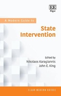 Cover: A Modern Guide to State Intervention - Edward Elgar Publishing