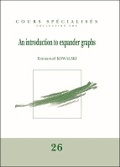 Cover: An Introduction to Expander Graphs - Societe mathematique de France