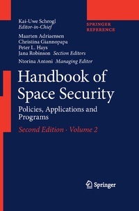 Enlarge image Cover: Handbook of Space Security - Springer