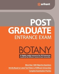 Enlarge image Cover: Post Graduate Professional and Scholarlyination Botany - Arihant Publishers