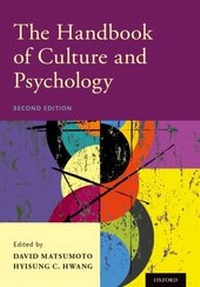 Abbildung von: The Handbook of Culture and Psychology - OUP eBook