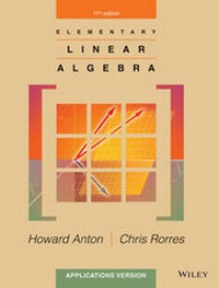 Abbildung von: Elementary Linear Algebra - Wiley