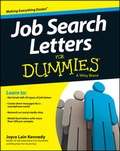Cover: Job Search Letters For Dummies - Wiley