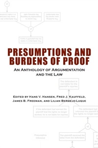 Abbildung von: Presumptions and Burdens of Proof - University of Alabama Press