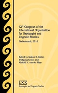 Cover: XVI Congress of the International Organization for Septuagint and Cognate Studies - Society of Biblical Literature