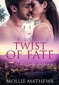 Cover: Twist of Fate (Passion Down Under Sassy Short Stories, #1) - Blue Orchid