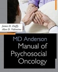 Cover: MD Anderson Manual of Psychosocial Oncology - McGraw-Hill Medical