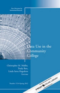Enlarge image Cover: Data Use in the Community College - Jossey-Bass