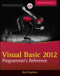 Abbildung von: Visual Basic 2012 Programmer's Reference - Wrox