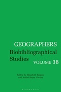 Cover: Geographers - Bloomsbury Academic