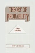 Cover: Theory of Probability - CRC Press