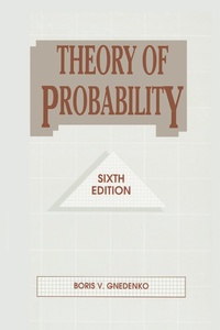 Enlarge image Cover: Theory of Probability - CRC Press