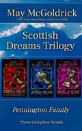 Cover: Scottish Dream Trilogy Box Set: Borrowed Dreams, Captured Dreams, and Dreams of Destiny (Pennington Family Series) - Book Duo Creative LLC