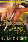Cover: The Highlander's Secret Vow - Eliza Knight