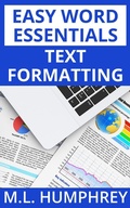 Cover: Text Formatting (Easy Word Essentials, #1) - Easy Word Essentials