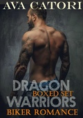 Cover: Dragon Warriors Biker Romance (A Rebel Dragons Motorcycle Club Romance) - Ava Catori Books