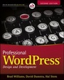 Cover: Professional WordPress - Wrox Press