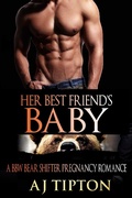 Cover: Her Best Friend's Baby: A BBW Bear Shifter Pregnancy Romance (Bearing the Billionaire's Baby, #1) - Bearing the Billionaire's Baby
