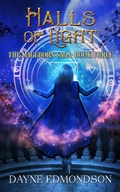 Cover: Halls of Light (The Mageborn Saga, #3) - The Mageborn Saga