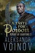 Cover: A Taste for Poison (Memory of Scorpions, #3) - 44 Raccoons