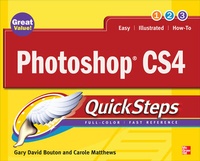 Enlarge image Cover: Photoshop CS4 QuickSteps - Osborne/McGraw-Hill