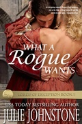 Cover: What A Rogue Wants (Lords of Deception, #1) - Darbyshire Publishing LLC