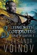 Cover: Lying with Scorpions (Memory of Scorpions, #2) - 44 Raccoons