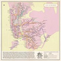 Cover: City of Women New York City Subway Wall Map (20 x 20 Inches) - Haymarket Books