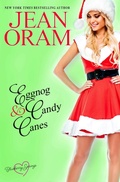 Cover: Eggnog and Candy Canes: A Blueberry Springs Sweet Romance Christmas Novella - Oram Productions