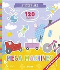 Cover: Mega Machines Sticker Art - Clever Publishing