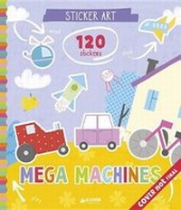 Enlarge image Cover: Mega Machines Sticker Art - Clever Publishing