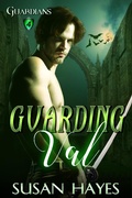 Cover: Guarding Val (Guardians, #4) - Black Scroll Publications Ltd.