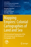 Cover: Mapping Empires: Colonial Cartographies of Land and Sea - Springer