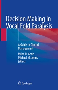 Abbildung von: Decision Making in Vocal Fold Paralysis - Springer