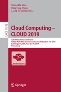 Cover: Cloud Computing - CLOUD 2019 - Springer