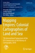 Cover: Mapping Empires: Colonial Cartographies of Land and Sea - Springer